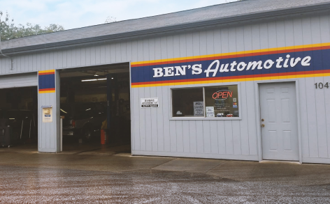 Exterior view of Ben's Automotive in Olympia, WA